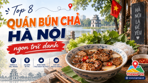 Top 8 quán bún chả Hà Nội ngon trứ danh