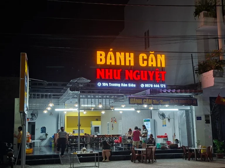 Bánh căn Như Nguyệt Phan Thiết
